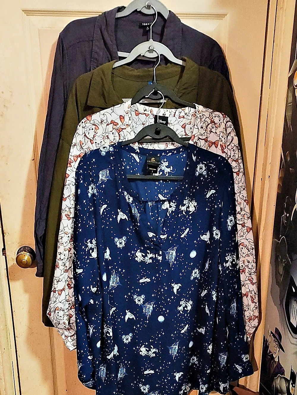 Torrid / old navy disney harper blouse , Button Front Shirt